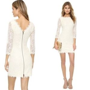 Diane Von Furstenberg  Zarita  Stretch Lace Dress